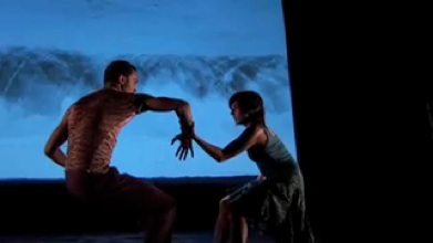 "Watermark" 2005, Digital Scenography for original creation by Dance Theatre of Ireland. Choreography: Robert Connor and Loretta Yurick